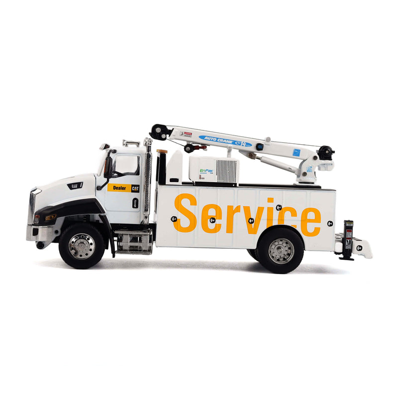 1:50 Cat Caterpillar CT660 Auto-Crane Titan 85 Service Truck with Miller EnPak – Diecast Masters