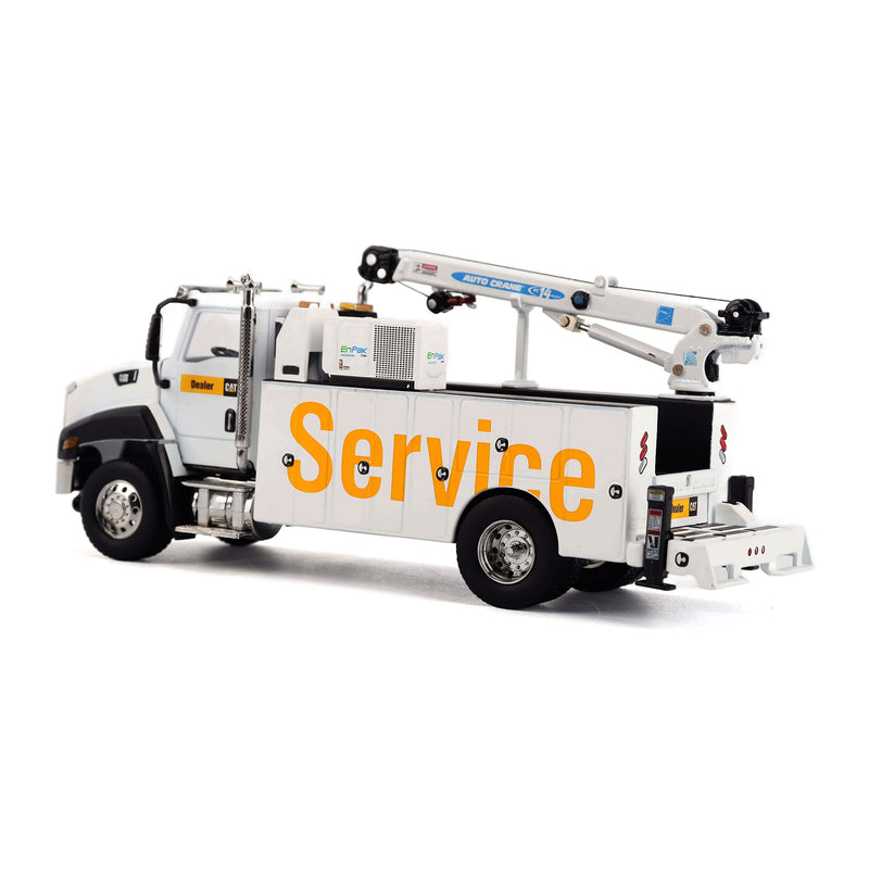 1:50 Cat Caterpillar CT660 Auto-Crane Titan 85 Service Truck with Miller EnPak – Diecast Masters