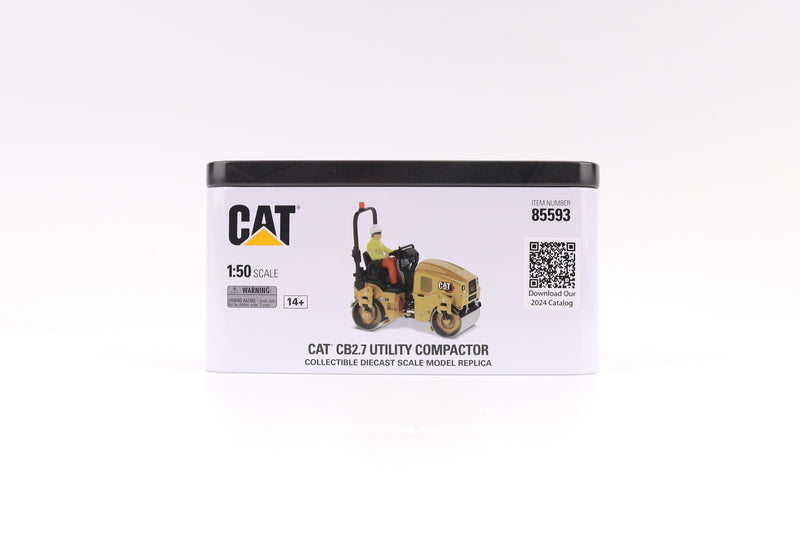 Caterpillar CB-2.7 Utility Compactor 1:50 Scale Diecast 85593