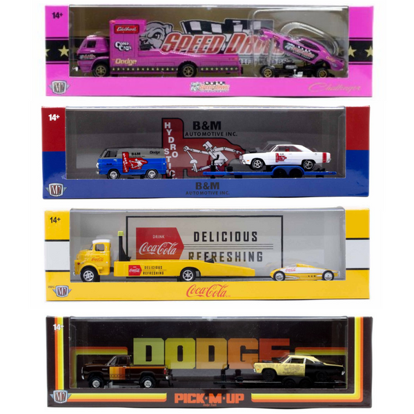 M2 Machines Auto Hauler Dodge / Mopar Lot 1:64 Diecast
