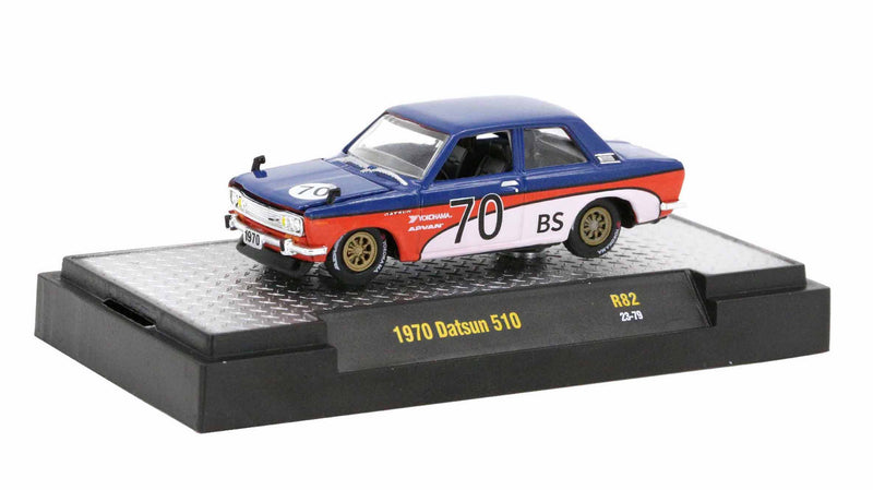 1970 Datsun 510 M2 Machines 1:64 Scale Auto-Trucks Release 82