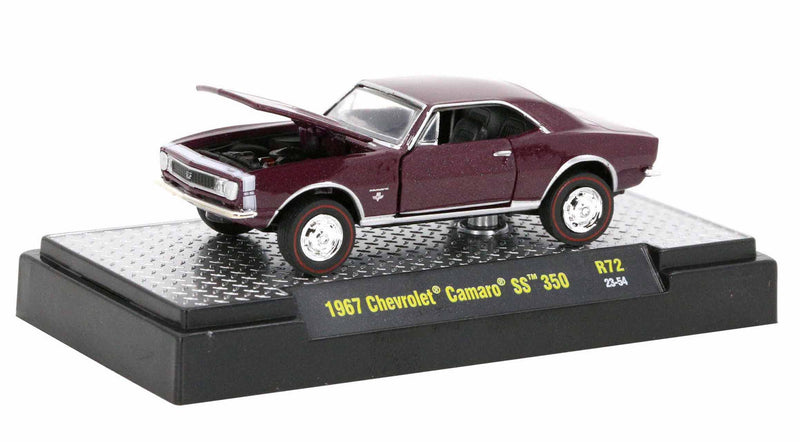 1967 Chevrolet Camaro SS 350 M2 Machines 1:64 Scale Detroit Muscle Release 72