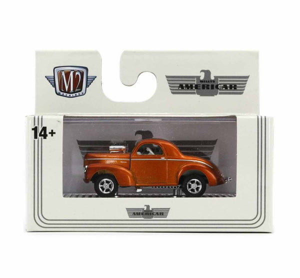 1941 Willys Coupe M2 Machines 1:64 Scale Detroit Muscle Release 69
