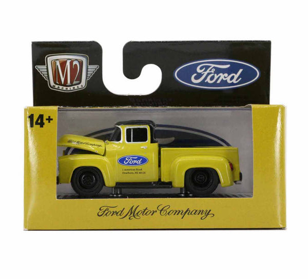 1956 Ford F-100 Truck M2 Machines 1:64 Scale Ground Pounders Release 26