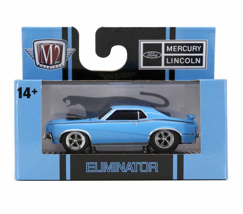 1970 Mercury Cougar Eliminator M2 Machines 1:64 Scale Ground Pounders Release 26