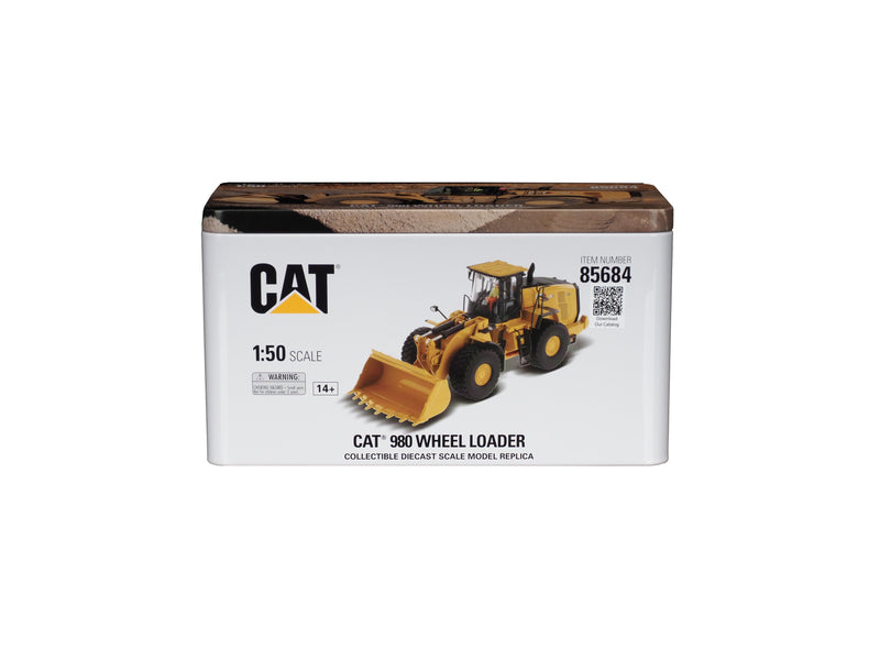 Caterpillar 980 Wheel Loader 1:50 Scale Diecast 85684