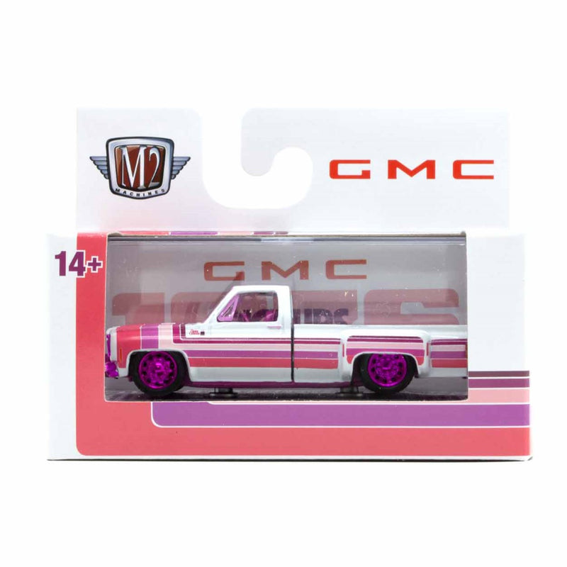 Chase 1976 GMC Sierra 3500 M2 Machines 1:64 Scale SEMA Exclusive