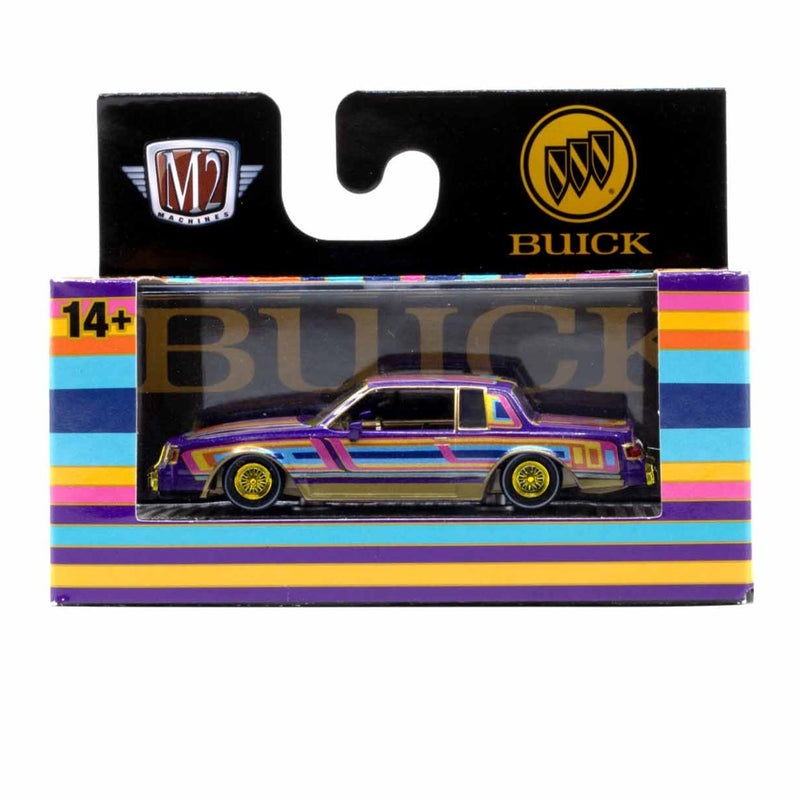 Chase 1987 Buick Regal Limited M2 Machines 1:64 Scale SEMA Exclusive