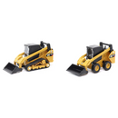 Caterpillar Cat 272D2 Skid Steer Loader & Cat 297D2 Compact Track Loader 1:64 Diecast 84647CS