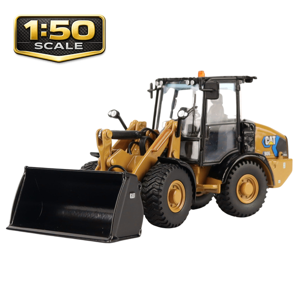 CAT 906 コンパクト 電動 ホイールローダー (1/50) ミニチュア 1:50 Cat 906 Electric Compact Wheel Loader Diecast | Diecast Masters