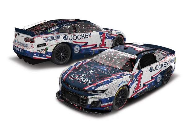 *Pre-Order* Ross Chastain 2025 Jockey Salutes Coke 600 Race Win 1:24 Nascar Diecast