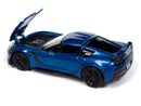 2019 Chevrolet Corvette Z06 Blue Auto World Premium Series 2024 Release 2B 1:64 Scale
