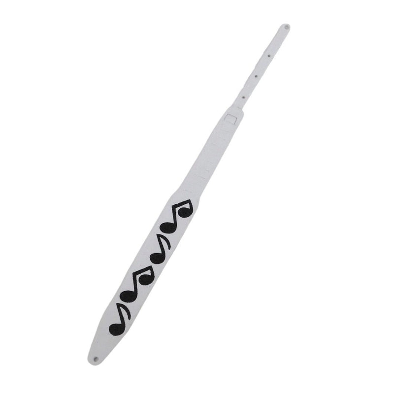 Axe Heaven Stevie Ray Vaughan White Music Note Miniature Guitar Strap**STRAP ONLY**