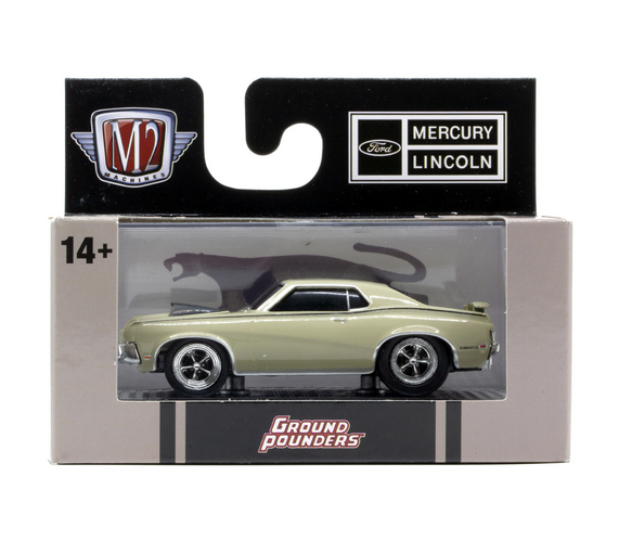 1970 Mercury Cougar Eliminator M2 Machines 1:64 Scale Ground Pounders Release 29