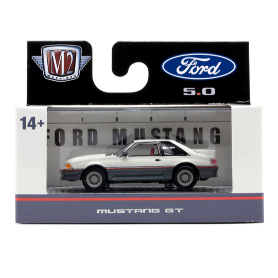1988 Ford Mustang GT M2 Machines 1:64 Scale Detroit Muscle Release 87