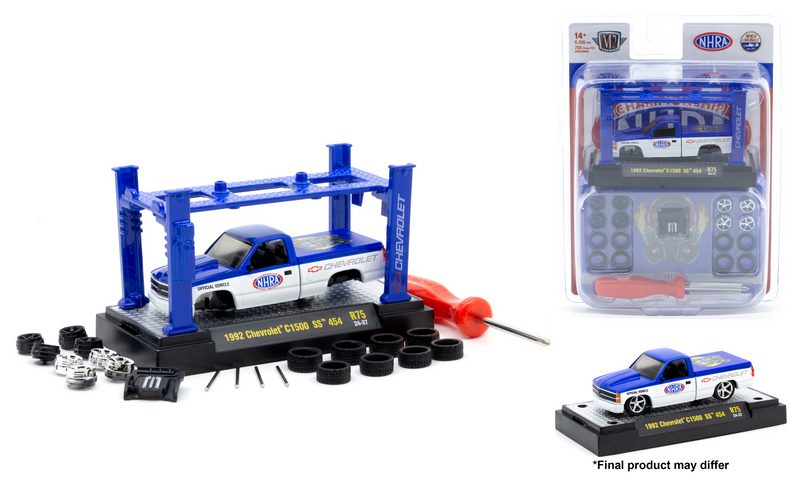 1992 Chevrolet C1500 SS 454 NHRA M2 Machines 1:64 Scale Model Kit Release 75
