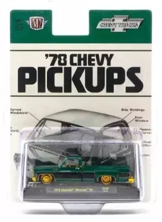 Chase 1978 Chevrolet Silverado 30 M2 Machines 1:64 Scale Hobby Special Release 31500-HS48