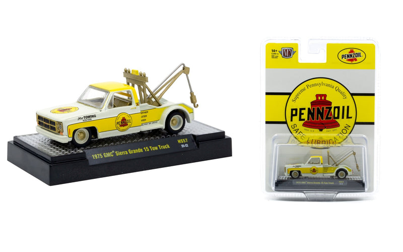 Chase 1975 GMC Sierra Grande 15 M2 Machines 1:64 Scale Hobby Special 31500-HS57