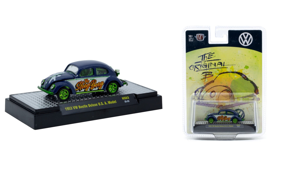 Chase 1953 Volkswagen Beetle M2 Machines 1:64 Scale Hobby Special 3150