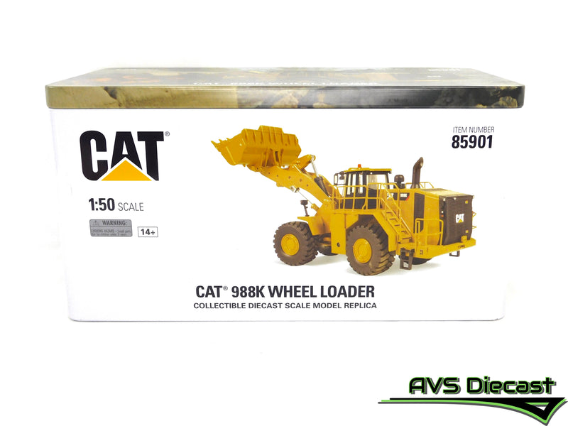 Caterpillar 988K Wheel Loader 1:50 Scale Diecast 85901