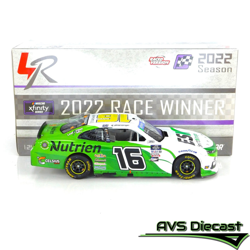 AJ Allmendinger 2022 Nutrien AG Solutions Indy Win 1:24 Nascar Diecast - Lionel Racing - AVS Diecast