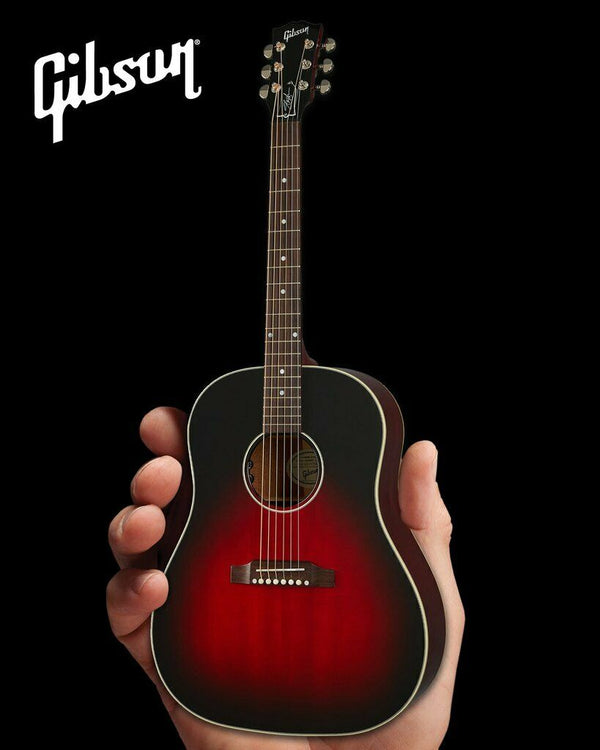 Axe Heaven Slash Gibson J-45 Vermillion Burst Acoustic Miniature Guitar GG-633 - Axe Heaven - AVS Diecast