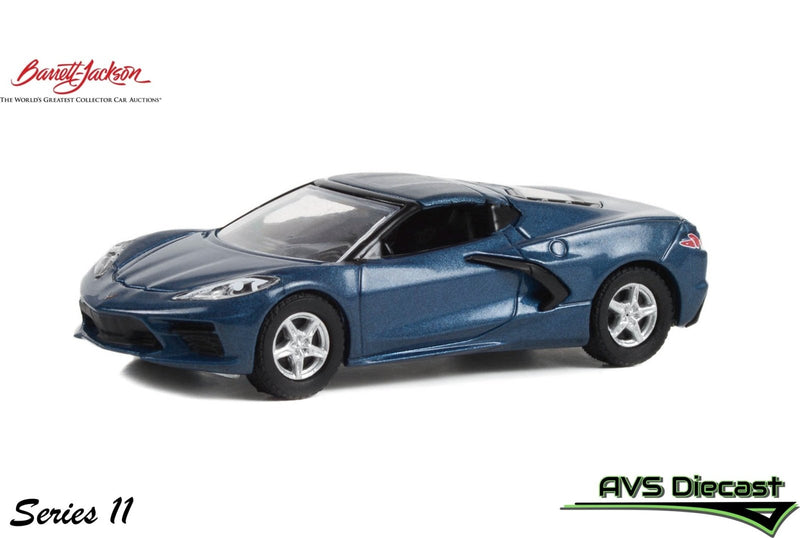 Barrett-Jackson 37270-E 2020 Chevrolet Corvette C8 Stingray - Greenlight - AVS Diecast