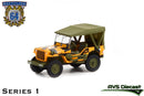 Battalion 64 61010-D 1943 Willys MB Jeep - Greenlight - AVS Diecast