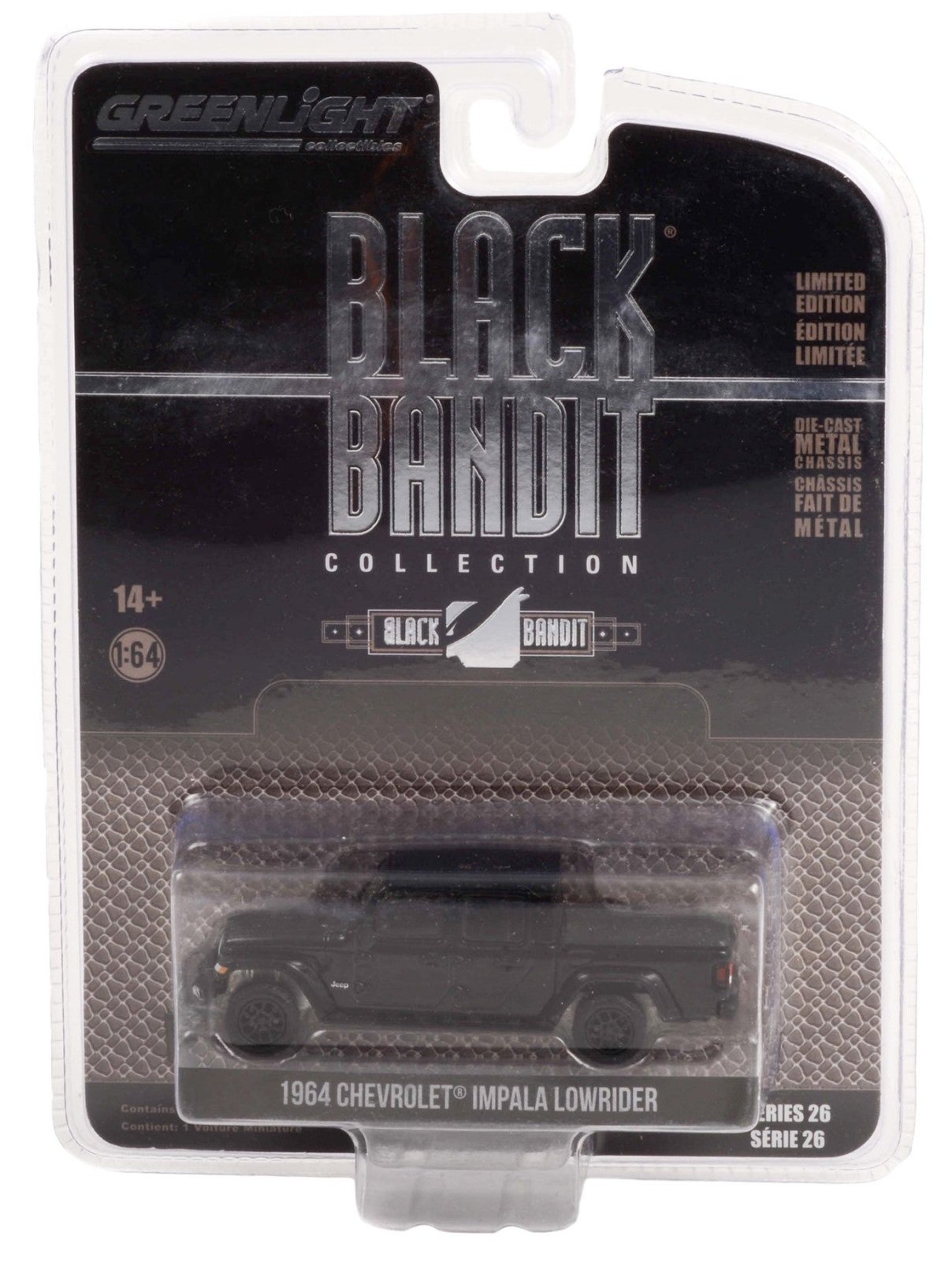 Black Bandit 28090-E 2021 Jeep Gladiator 1:64 Diecast