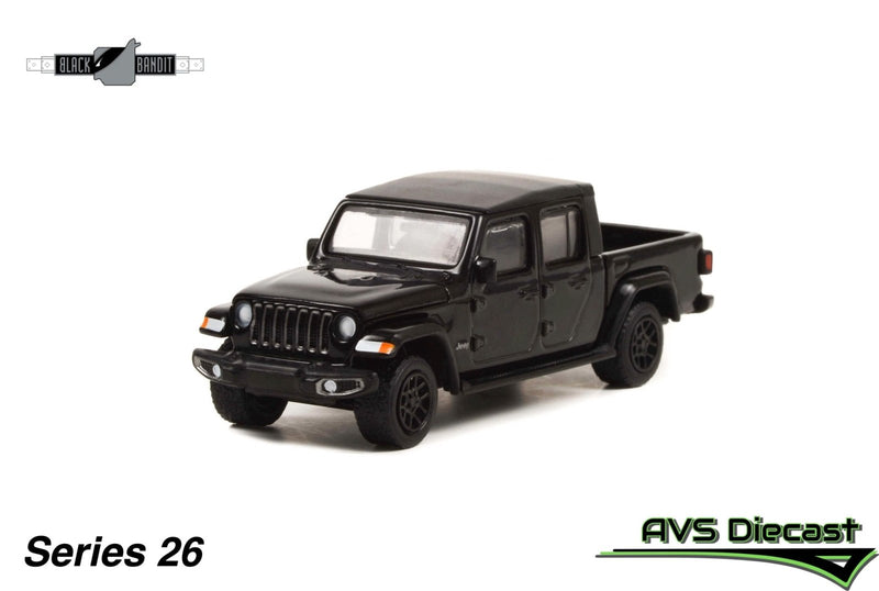 Black Bandit 28090-E 2021 Jeep Gladiator - Greenlight - AVS Diecast