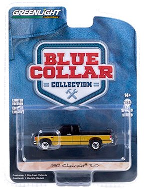 Blue Collar 35200-E 1990 Chevrolet S10 Tahoe - Greenlight - AVS Diecast