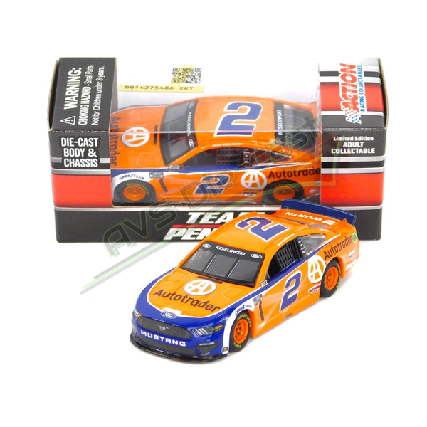 Brad Keselowski 2021 Autotrader 1:64 Nascar Diecast Chassis Rubber Tires - Lionel Racing - AVS Diecast