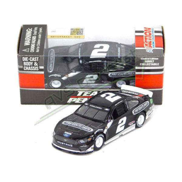 Brad Keselowski 2021 Freightliner 1:64 Nascar Diecast Chassis Rubber Tires - Lionel Racing - AVS Diecast