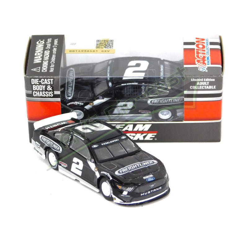 Brad Keselowski 2021 Freightliner 1:64 Nascar Diecast Chassis Rubber Tires - Lionel Racing - AVS Diecast