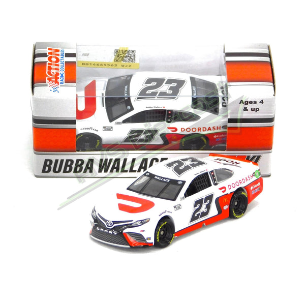 Bubba Wallace 2021 Door Dash White 1:64 Nascar Diecast - Lionel Racing - AVS Diecast