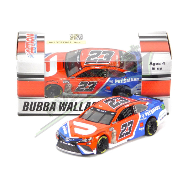 Bubba Wallace 2021 PetSmart / Door Dash 1:64 Nascar Diecast - Lionel Racing - AVS Diecast
