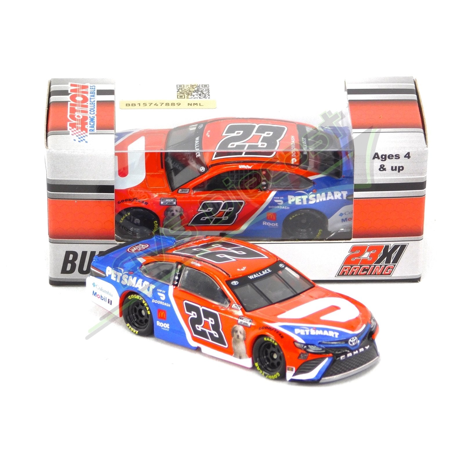 Bubba Wallace 2021 PetSmart / Door Dash 1:64 Nascar Diecast