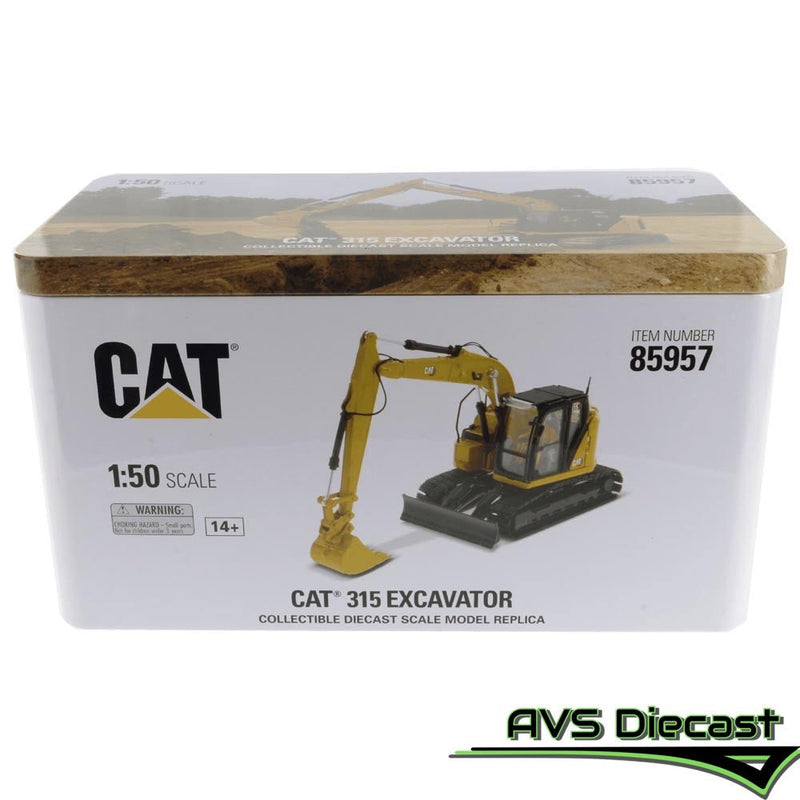 Caterpillar 315 Hydraulic Excavator 1:50 Scale Diecast 85957 - Diecast Masters - AVS Diecast