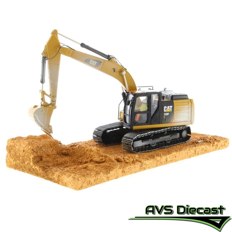 Caterpillar 320F Weathered Excavator 1:50 Scale Diecast 85701 - Diecast Masters - AVS Diecast