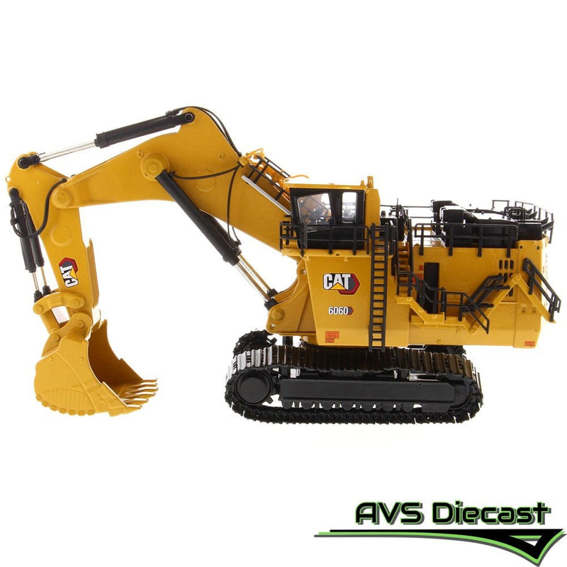 Caterpillar 6060 Hydraulic Mining Shovel 1:87 Scale Diecast 85651 - Diecast Masters - AVS Diecast
