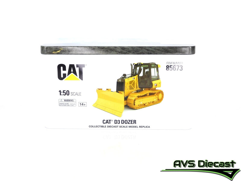 Caterpillar D3 Dozer 1:50 Scale Diecast 85673 - Diecast Masters - AVS Diecast