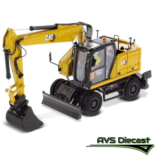 Caterpillar M318 Wheeled Excavator 1:50 Scale Diecast 85956 - Diecast Masters - AVS Diecast