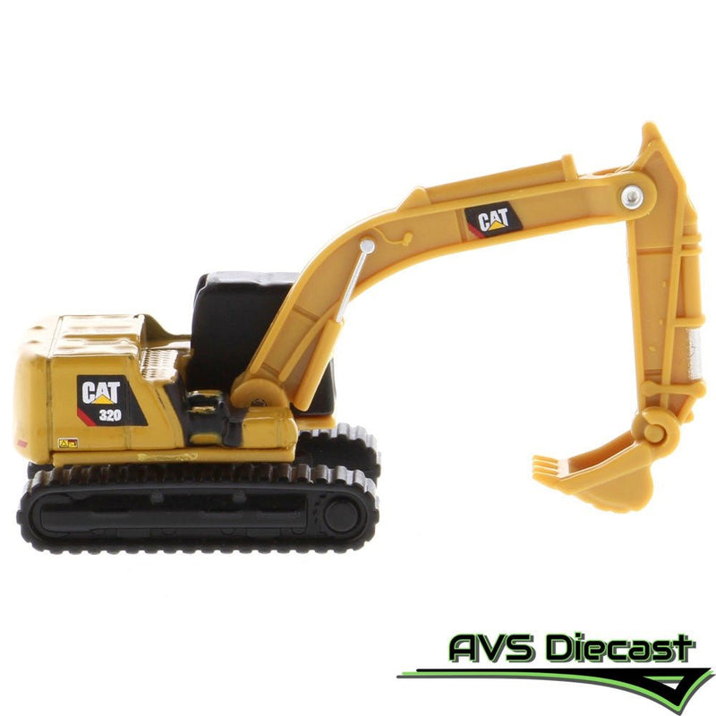 Caterpillar Micro Constructor 320 Hydraulic Excavator 85977DB - Diecast Masters - AVS Diecast