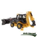 Caterpillar Micro Constructor 420E Backhoe Loader 85973DB - Diecast Masters - AVS Diecast