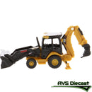 Caterpillar Micro Constructor 420E Backhoe Loader 85973DB - Diecast Masters - AVS Diecast
