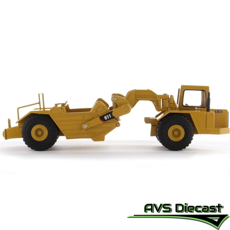 Caterpillar Wheel Tractor 611 Scraper 1:64 Scale Diecast 85695 - Diecast Masters - AVS Diecast