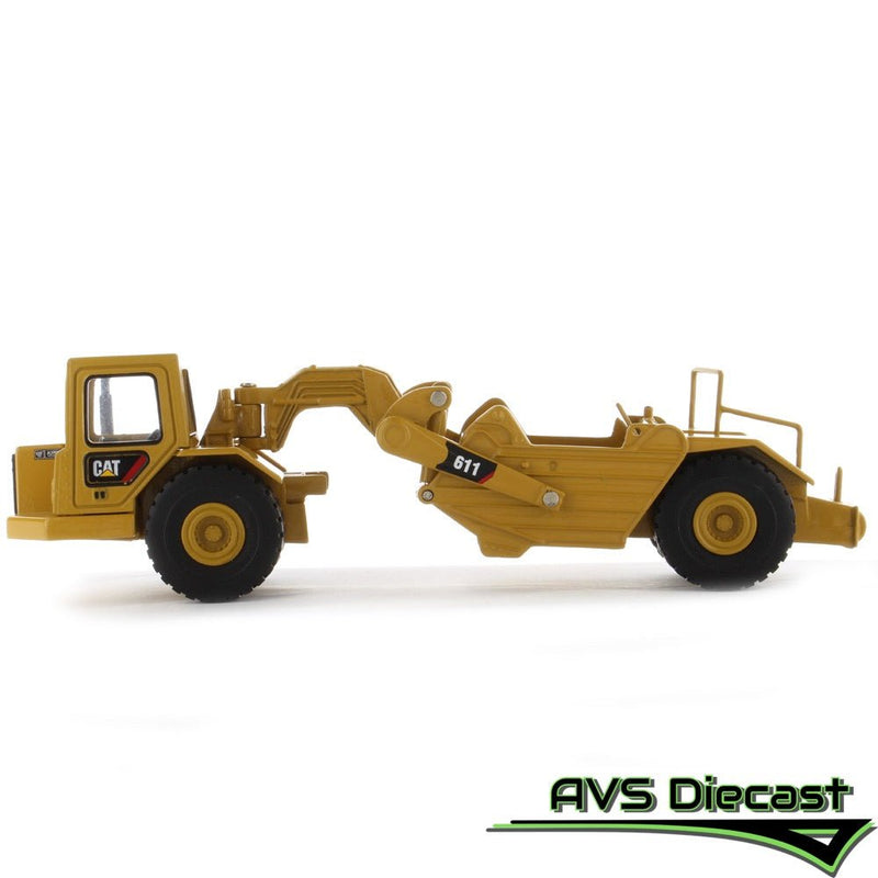 Caterpillar Wheel Tractor 611 Scraper 1:64 Scale Diecast 85695 - Diecast Masters - AVS Diecast