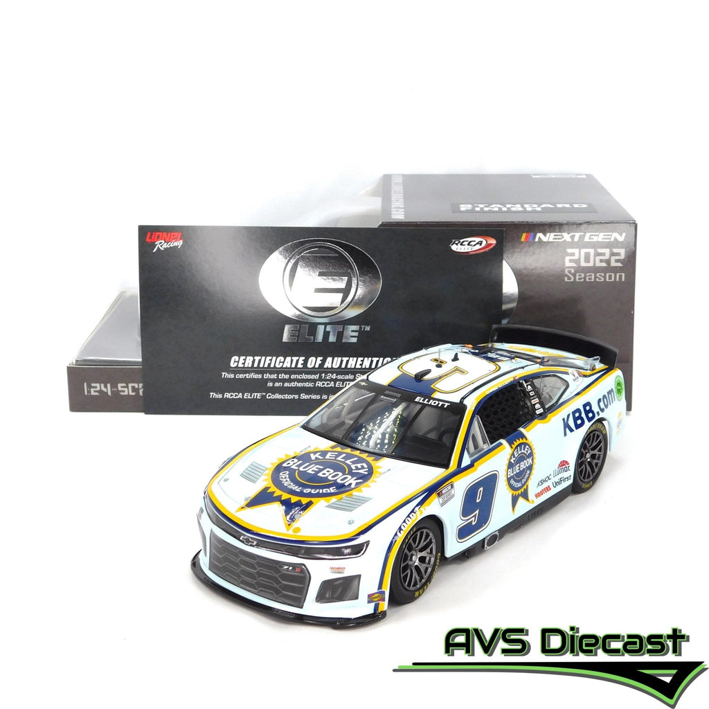 Chase Elliott 2022 Kelley Blue Book 1:24 Elite Nascar Diecast