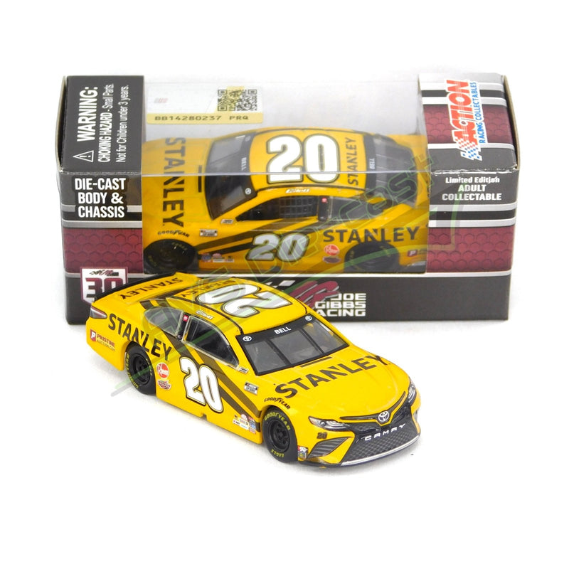 Christopher Bell 2021 Stanley 1:64 Nascar Diecast Chassis Rubber Tires - Lionel Racing - AVS Diecast