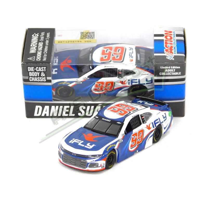 Daniel Suarez 2021 iFly 1:64 Nascar Diecast Chassis Rubber Tires - Lionel Racing - AVS Diecast